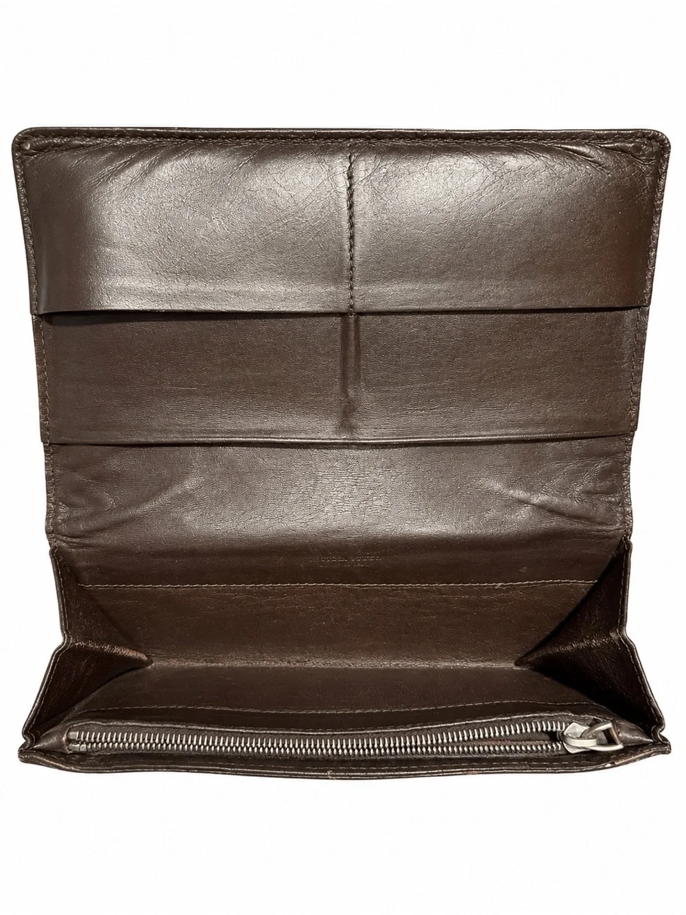 Bottega Veneta Intrecciato Leather Wallet - Made in Italy